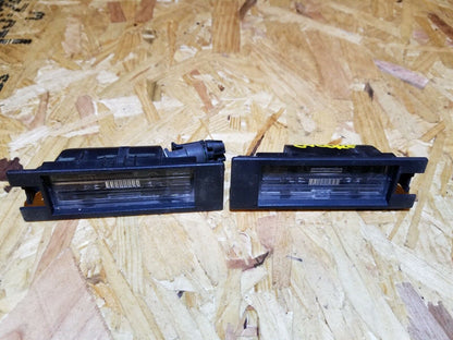 13 14 15 16 Buick Encore Rear License Plate Light Lamp Pair OEM 32k