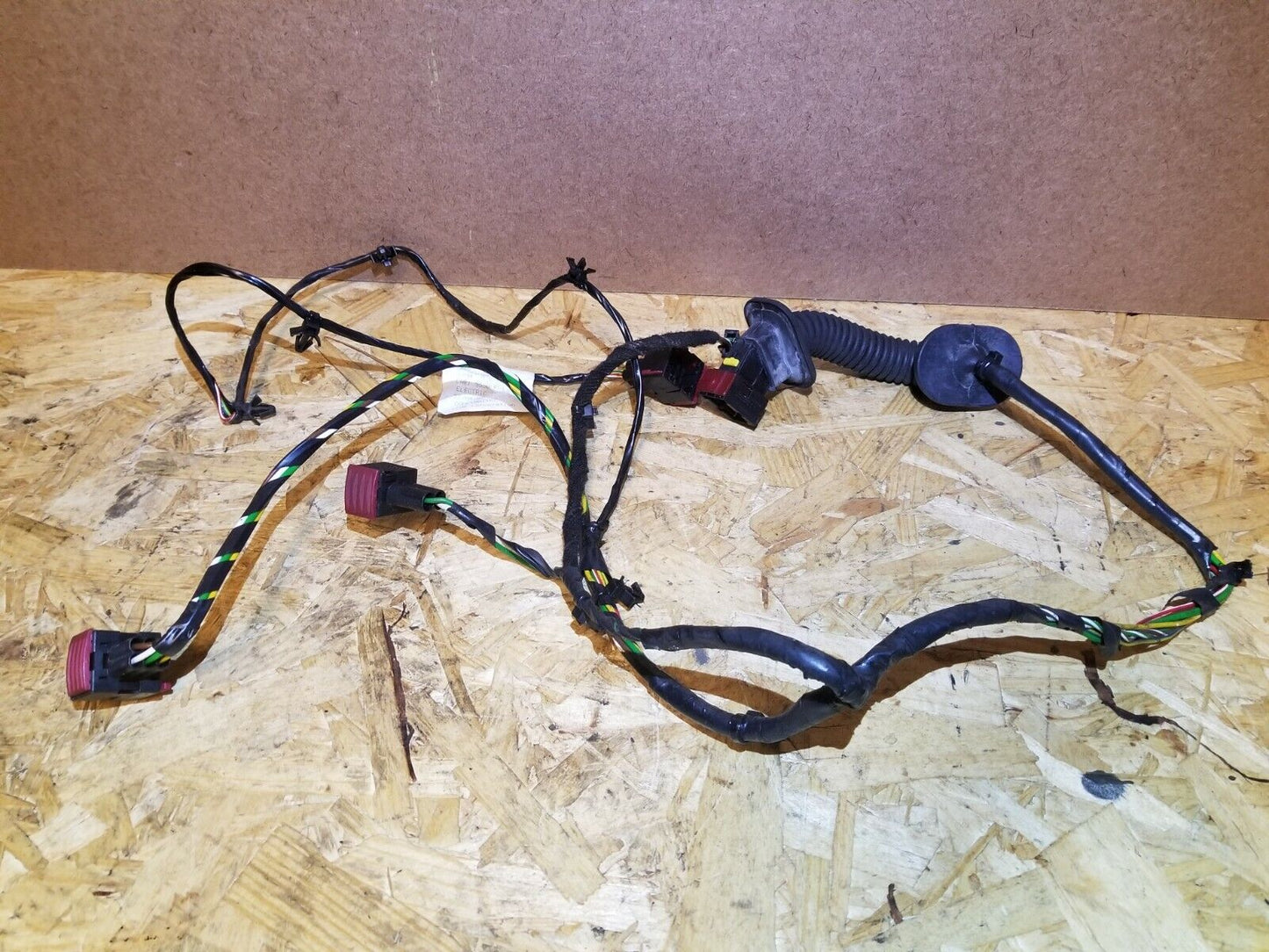 06 07 08 09 Saab 9-5 Aero Rear Left Driver Side Door Wire Harness OEM