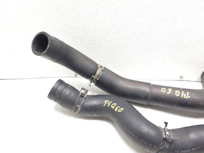 2014 2015 Infiniti Q60 Radiator Coolant Hose Pipe 2pcs OEM