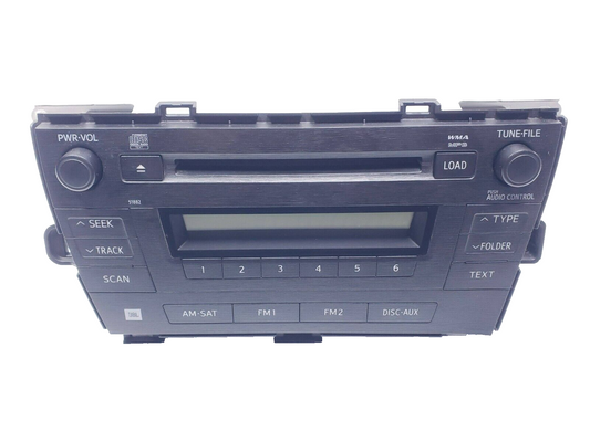 2010 - 2011 Toyota Prius Mp3 Cd Radio Receiver 86120-47370  OEM