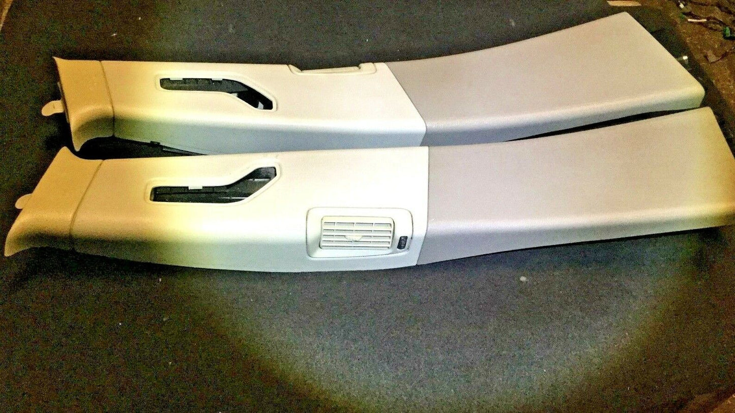 01 02 03 04 05 06 07 08 09 Volvo S60 Left & Right B Pillar Trim Cover OEM 2pcs