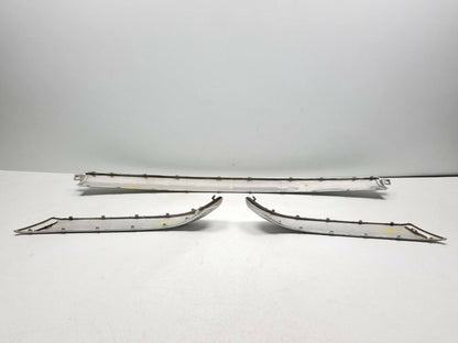 02 03 04 05 06 Mercedes Benz W203 C230 Coupe Rear Bumper Molding 3pcs OEM 77k