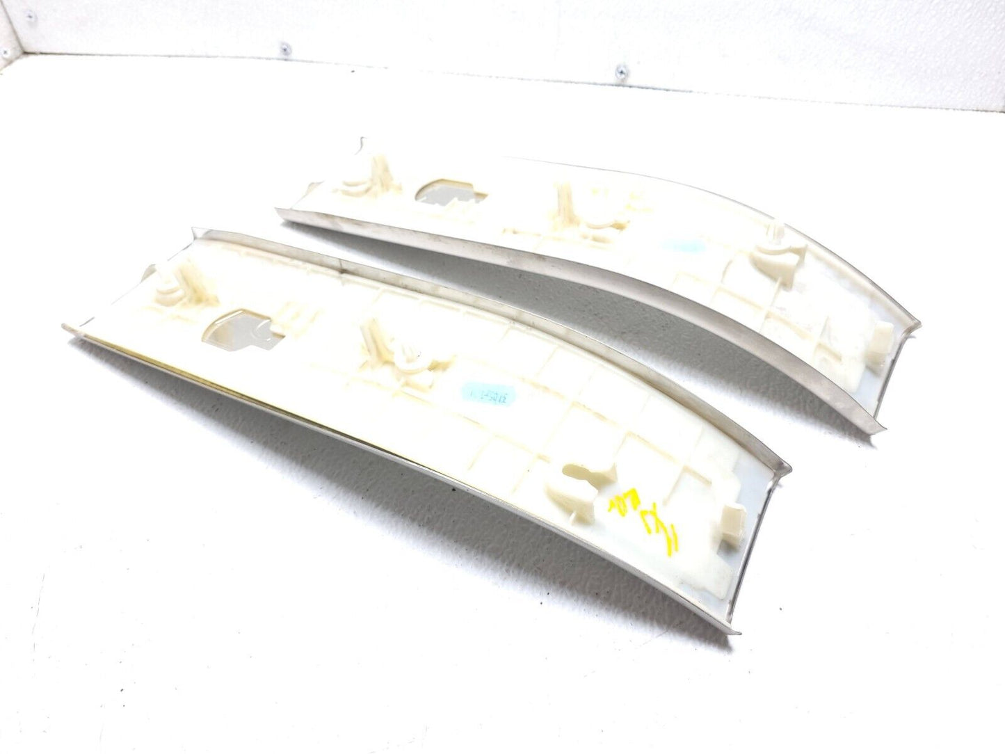 10 11 12 13 Jaguar XJ Rear Door Sill Scuff Plate Pair OEM 86k Miles