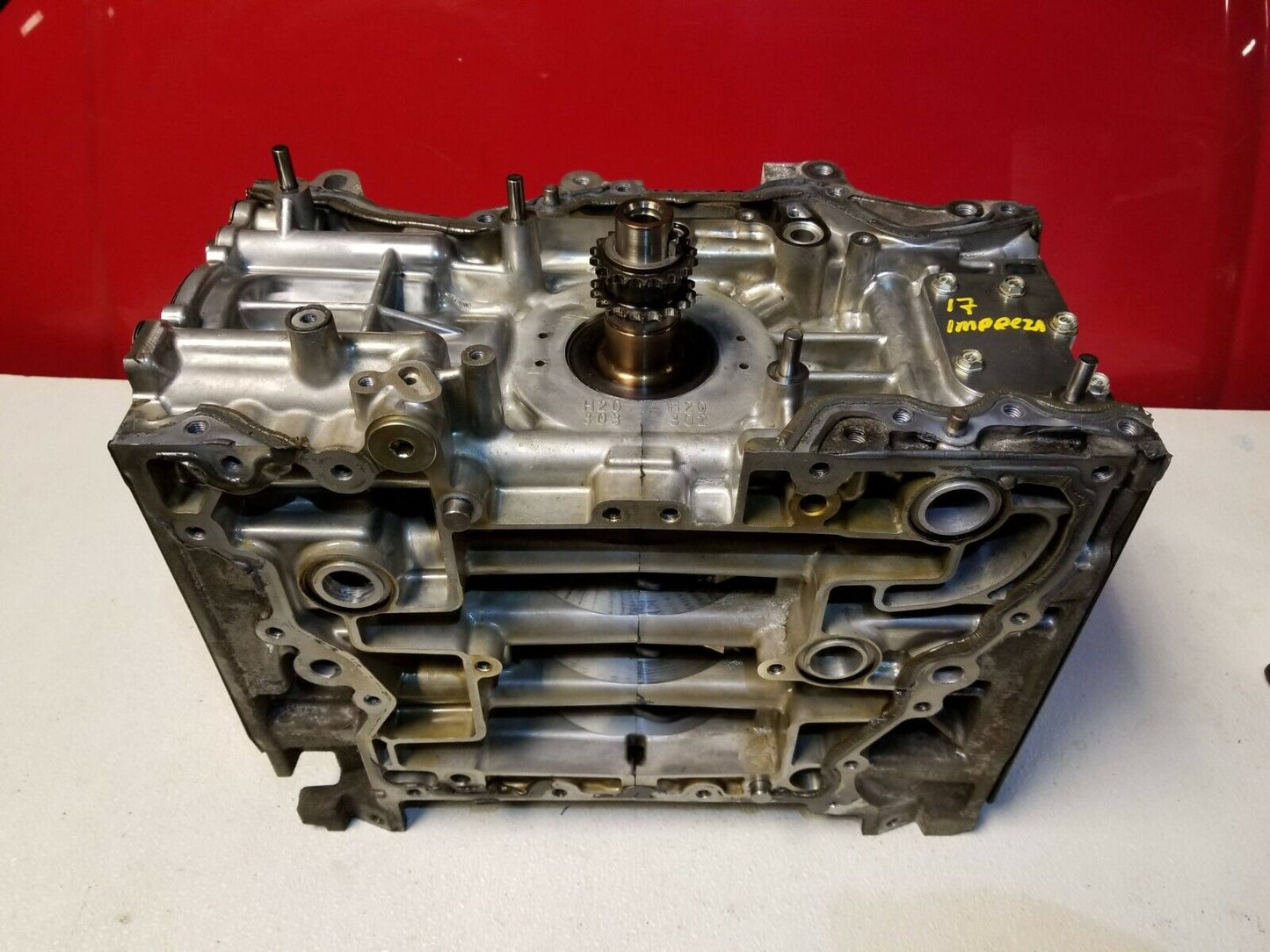 17 18 19 Subaru Impreza 2.0l Engine Short Cylinder Block OEM 64k Miles