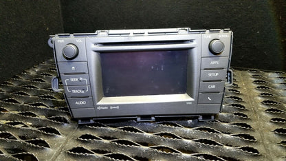 12 13 14 15 Toyota Prius Cd Xm Player Radio W/display Screen  OEM