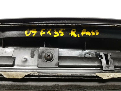 09 10 11 12 Infiniti Fx35 Rear Right Pass Door Trim Molding OEM