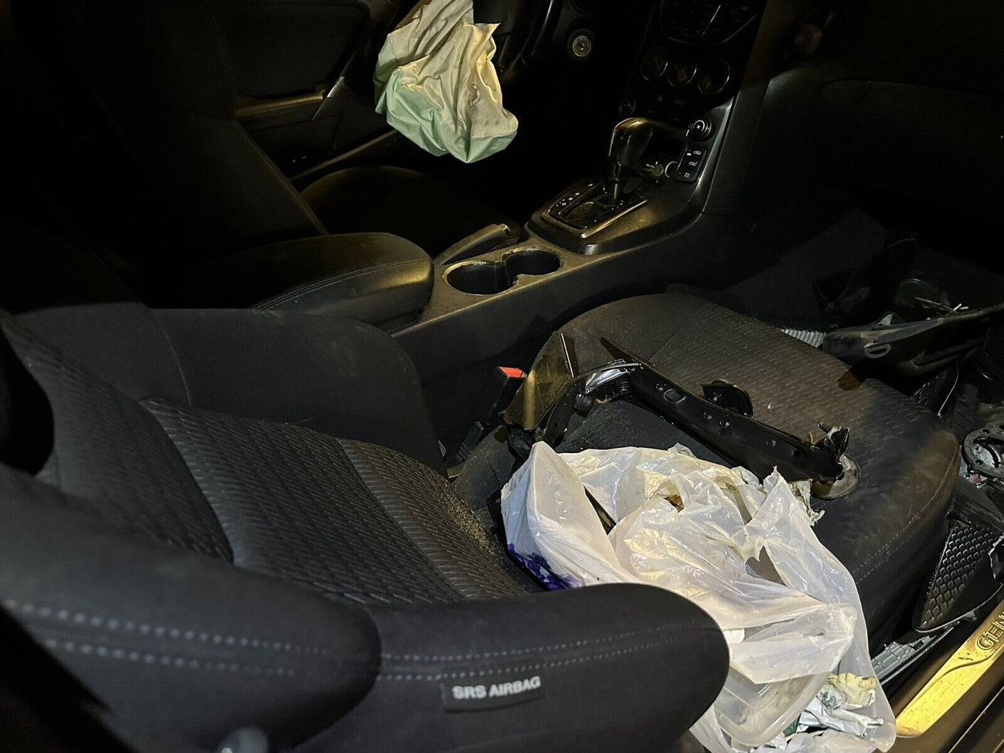 2013-2016 Genesis Coupe Rear Seat Fold Down Release Lock Actuator OEM