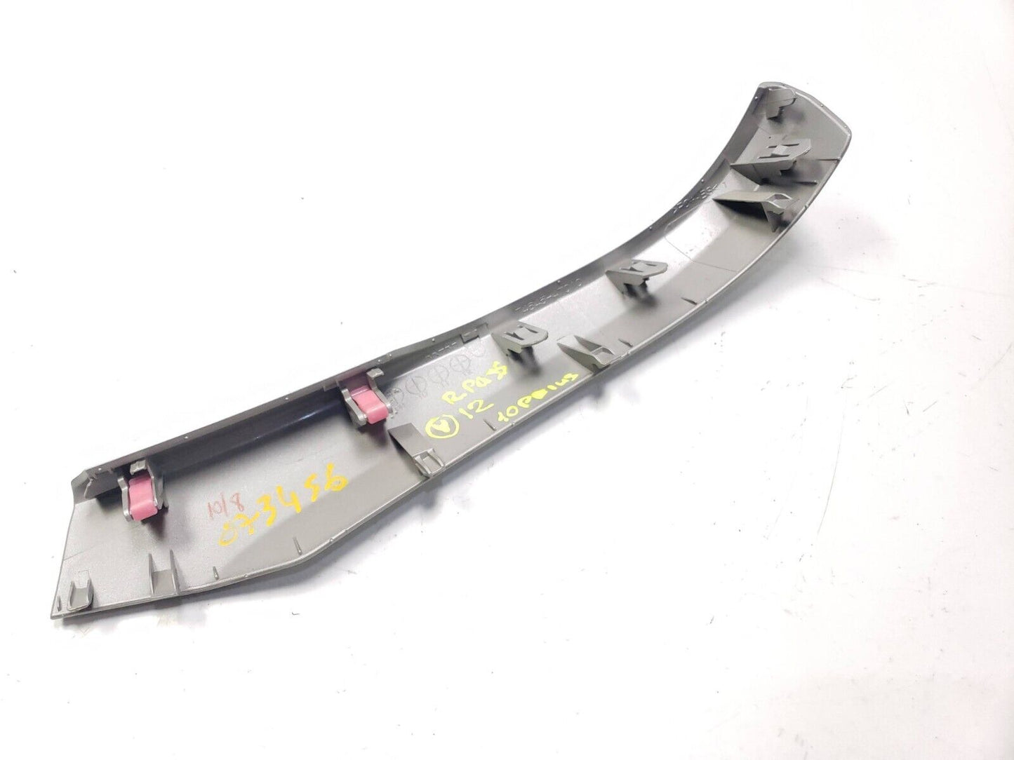 10-15 Toyota Prius Rear Door Panel Pull Handle Bezel Trim Passenger Side Rh OEM