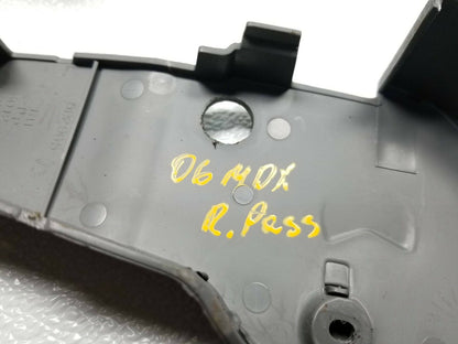 03 04 05 06 Acura MDX 2nd Row Right Pass Seat Release Lock Trim Panel OEM 55k
