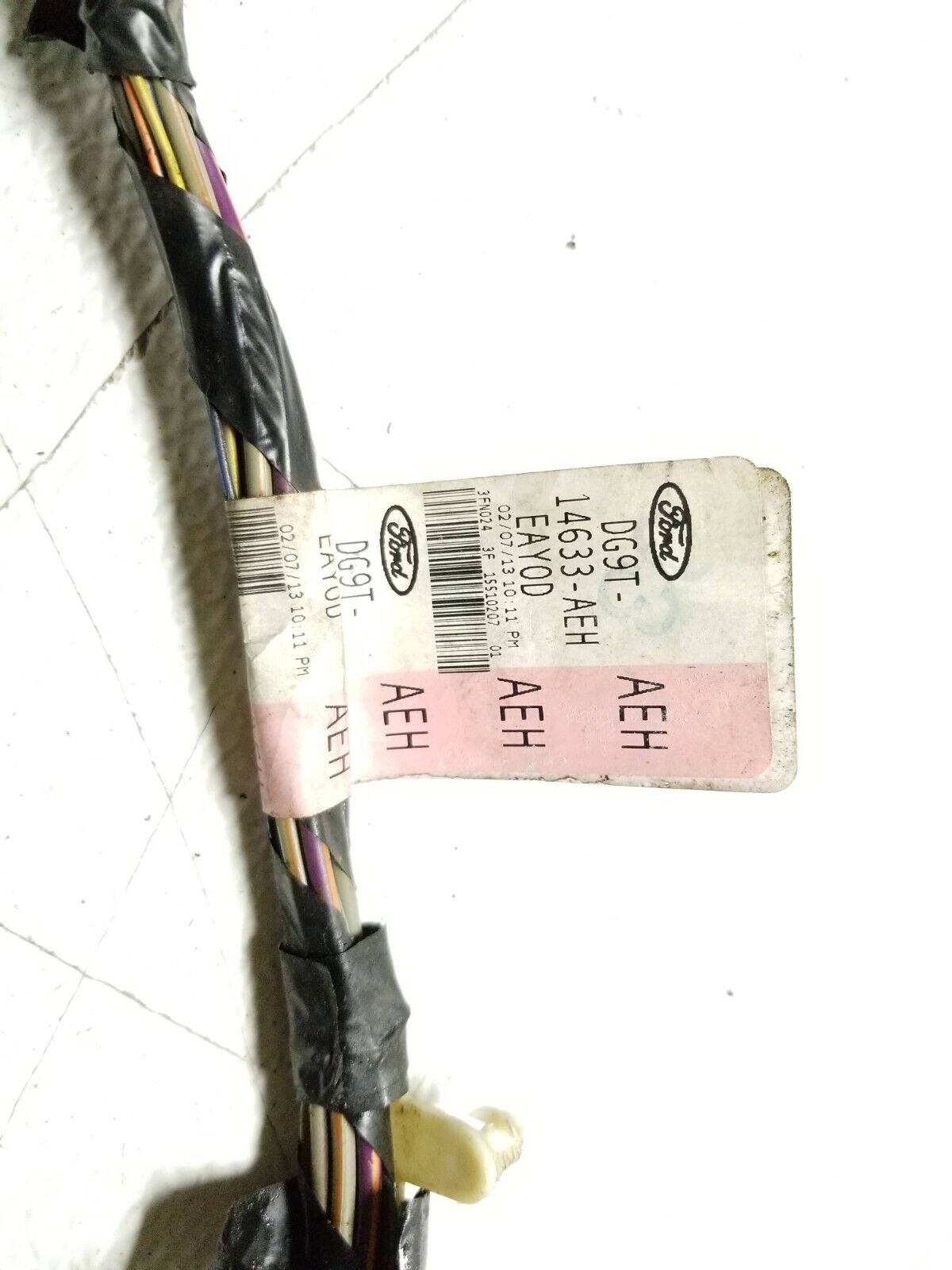 13 14 15 16 Ford Fusion Rear Left Driver Door Wire Harness OEM