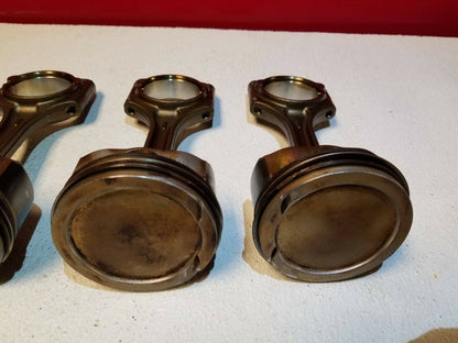 10 11 12 13 Volvo XC60 3.2l Piston W/ Connecting Rod 6pcs OEM