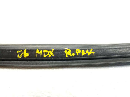 03 04 05 06 Acura Mdx Rear Right Pass Door Weatherstrip Seal OEM 55k Miles