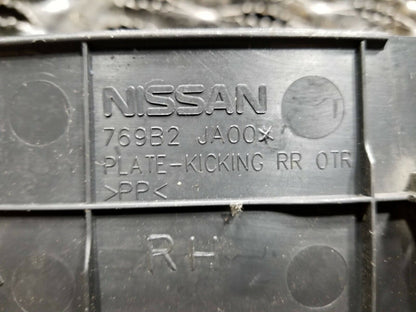 09 10 11 12 Nissan Altima Rear Right Pass Door Sill Scuff Plate Trim OEM 78k