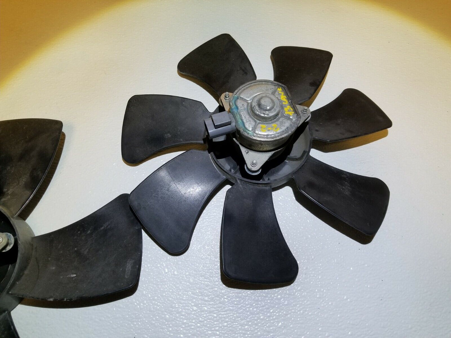 10 11 12 13 14 15 Lancer Radiator Cooling Fan Motor 2pcs OEM 56k Miles