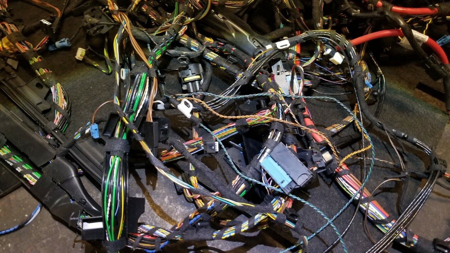 09 10 11 BMW 328xi E90 Under Hood Interior Wire Harness  OEM