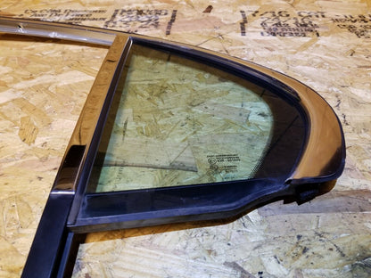 05 06 07 08 Jaguar X-type Rear Left Driver Side Door Vent Window Glass OEM 86k