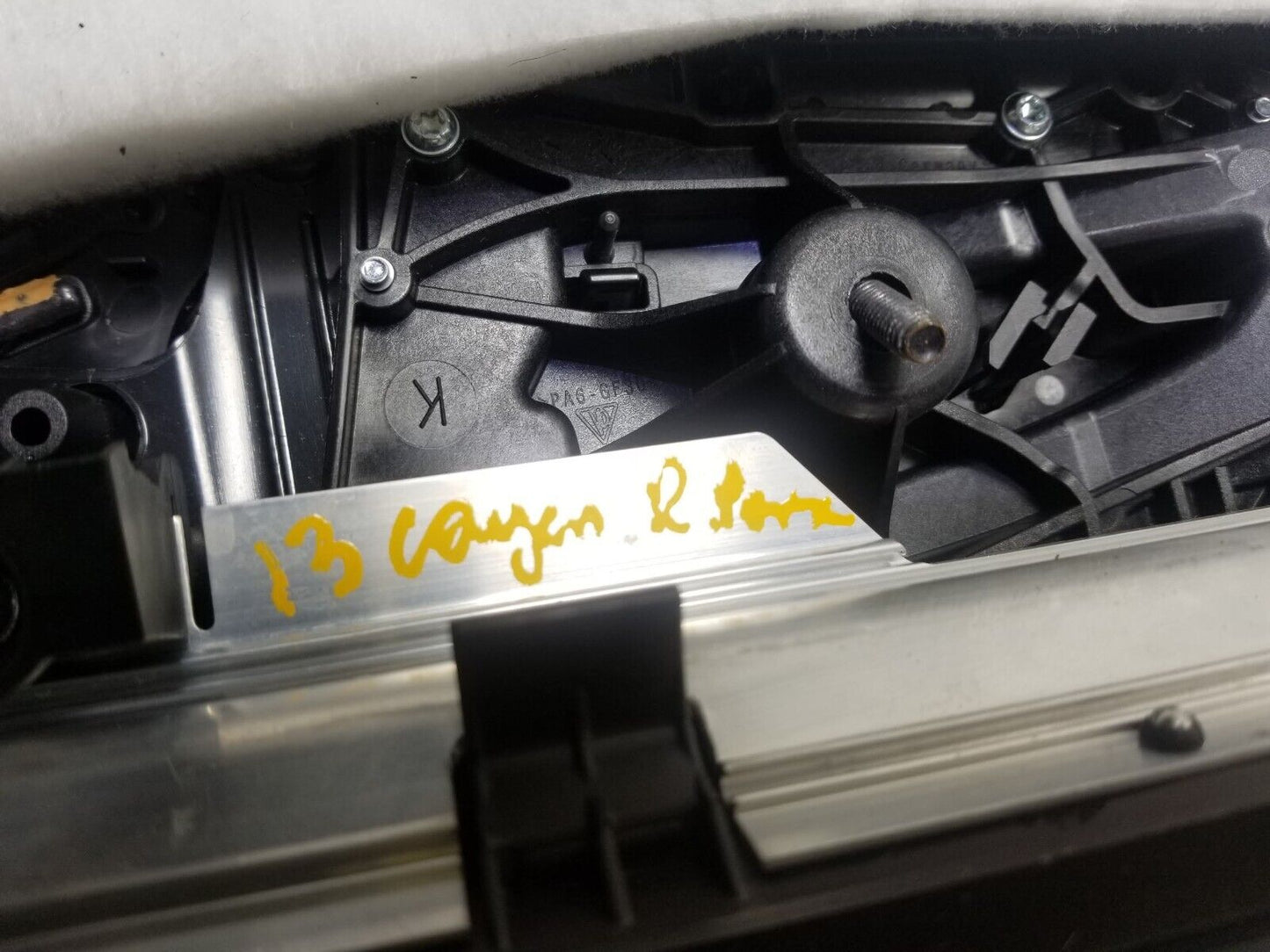 11 12 13 14 Porsche Cayenne Rear Right Passenger Door Trim Panel OEM