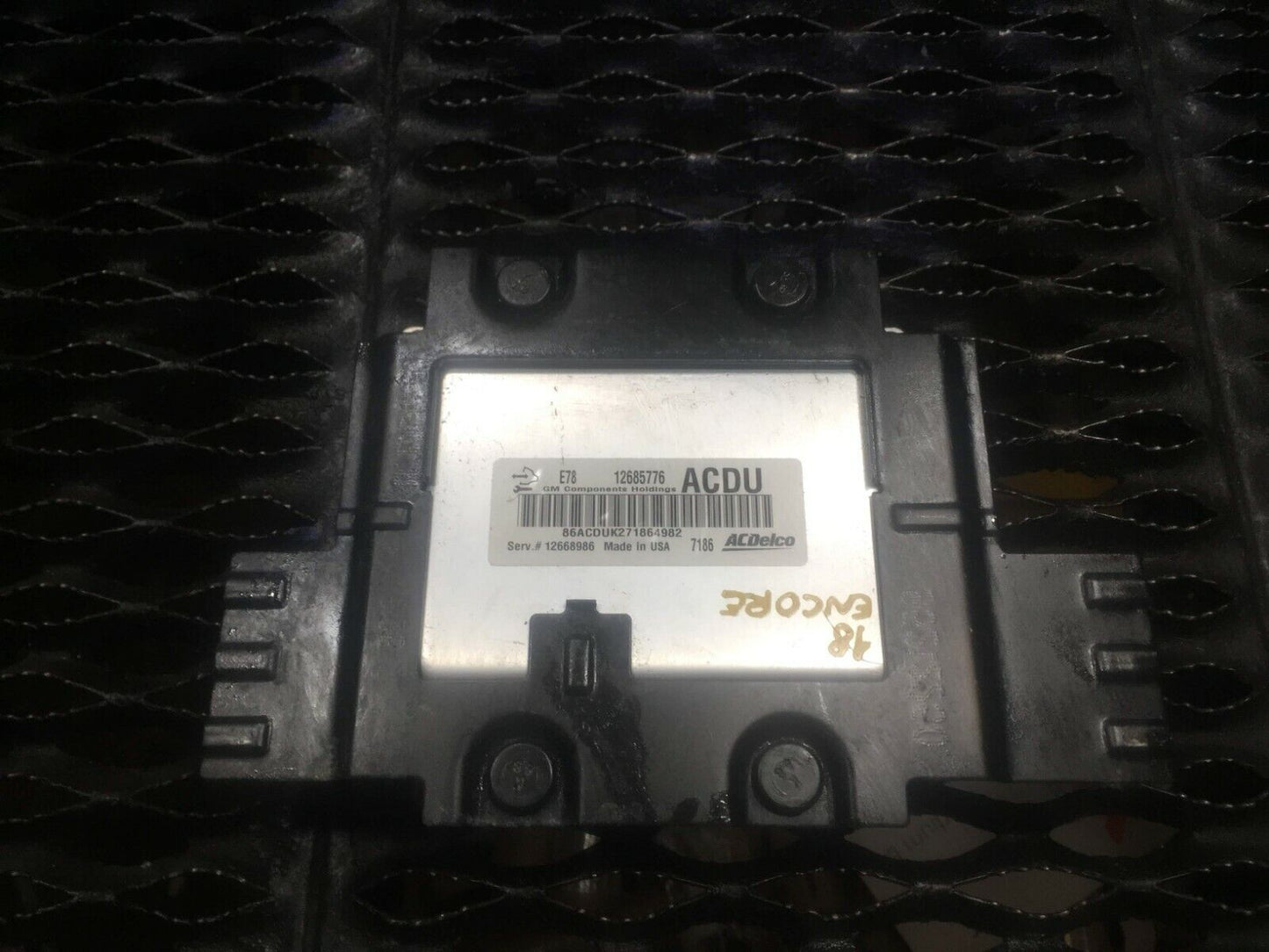 13 14 15 16 17 18 Buick Encore Control Module Computer Ecm Ecu OEM D42 3k Miles