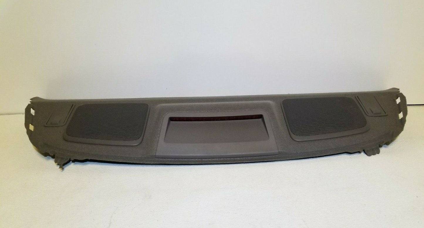 10 11 12 13 Infiniti G37 Coupe Rear Speaker Deck Shelf W/ Brake Light OEM 99k