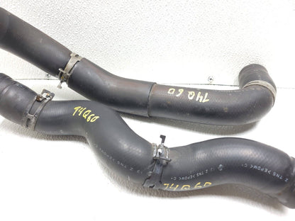 2014 2015 Infiniti Q60 Radiator Coolant Hose Pipe 2pcs OEM