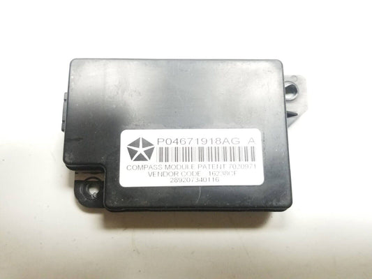 12 - 16 Dodge Grand Caravan Driver Assist Compass Module 04671918ag OEM