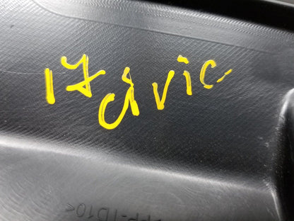 16 17 18 19 20 Honda Civic Sedan Dash Glove Box Back Cover 77500-tba  OEM