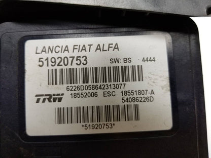 14 15 16 17 Fiat 500l ABS Anti Lock Brake Pump 51920753  OEM