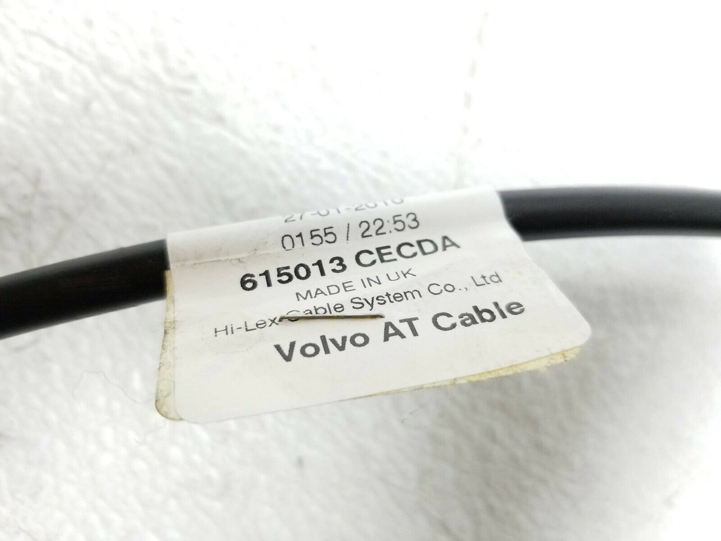 10 11 12 13 Volvo XC60 3.2l Gear Shifter Cable OEM