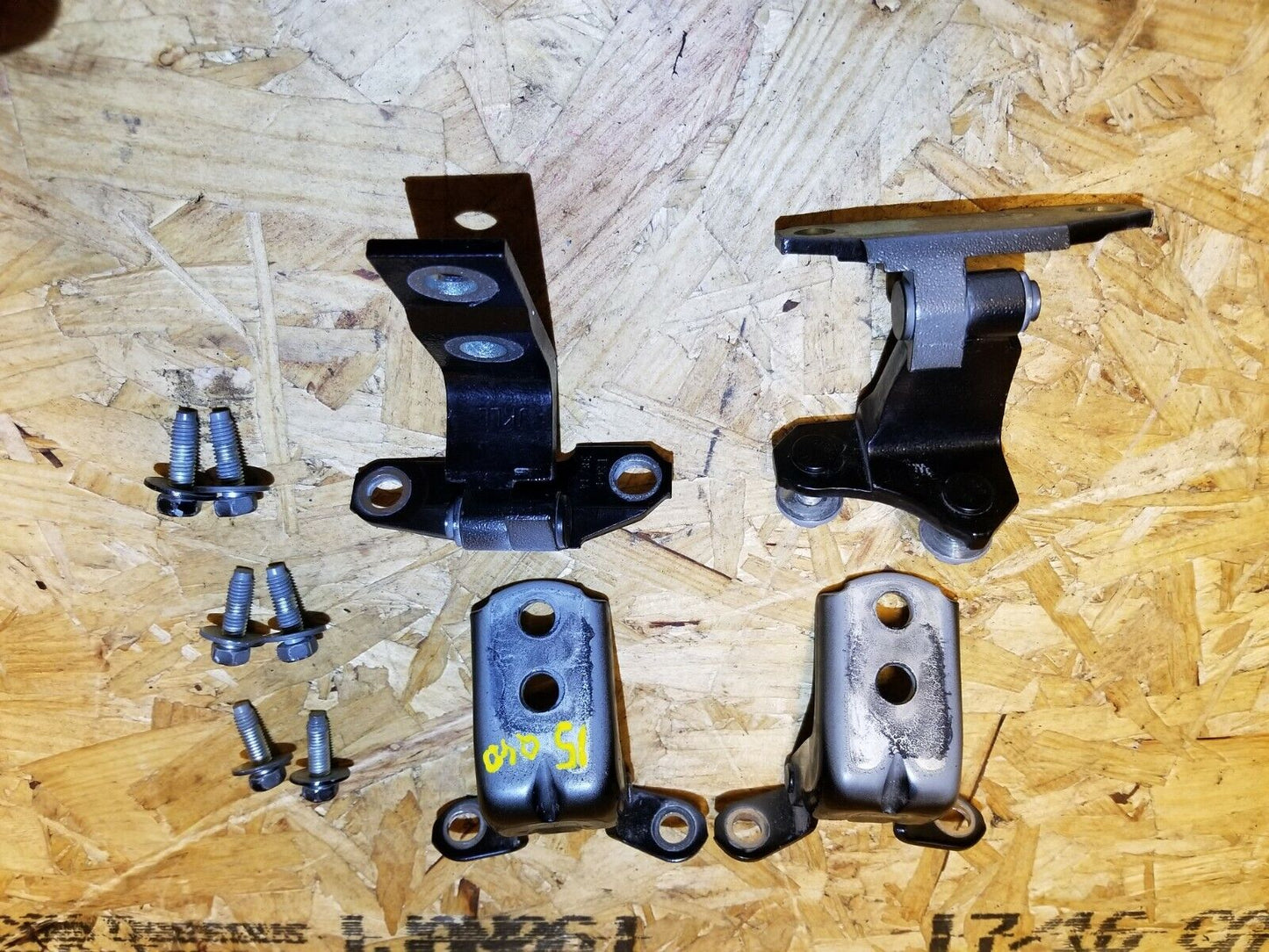 2014 2015 Infiniti Q40 Door Hinge 4pcs OEM 34k