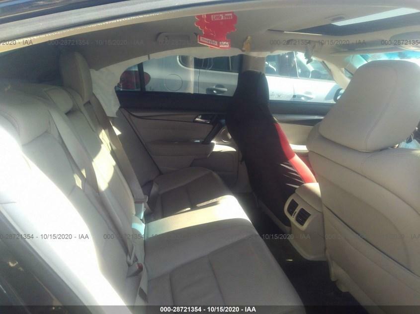 09 10 11 14 Acura Tl Rear Seat Armrest Lid Frame Trunk Door OEM