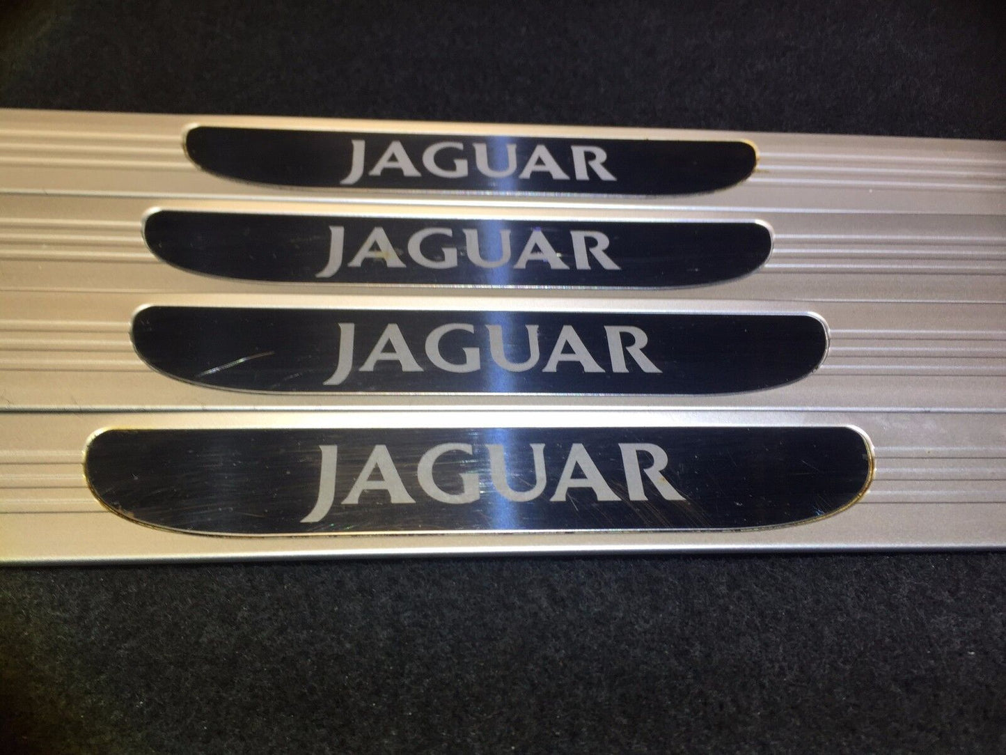 04 05 06 07 08 Jaguar Xj8 Vanden Plas Interior Step Sill Molding 4pcs OEM