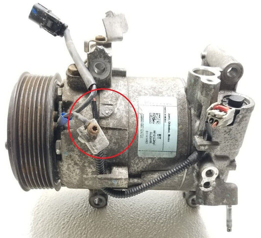 16 17 18 19 20 Honda Civic 2.0l  AC Compressor 6cvc140e. Ground Wire Broke Off