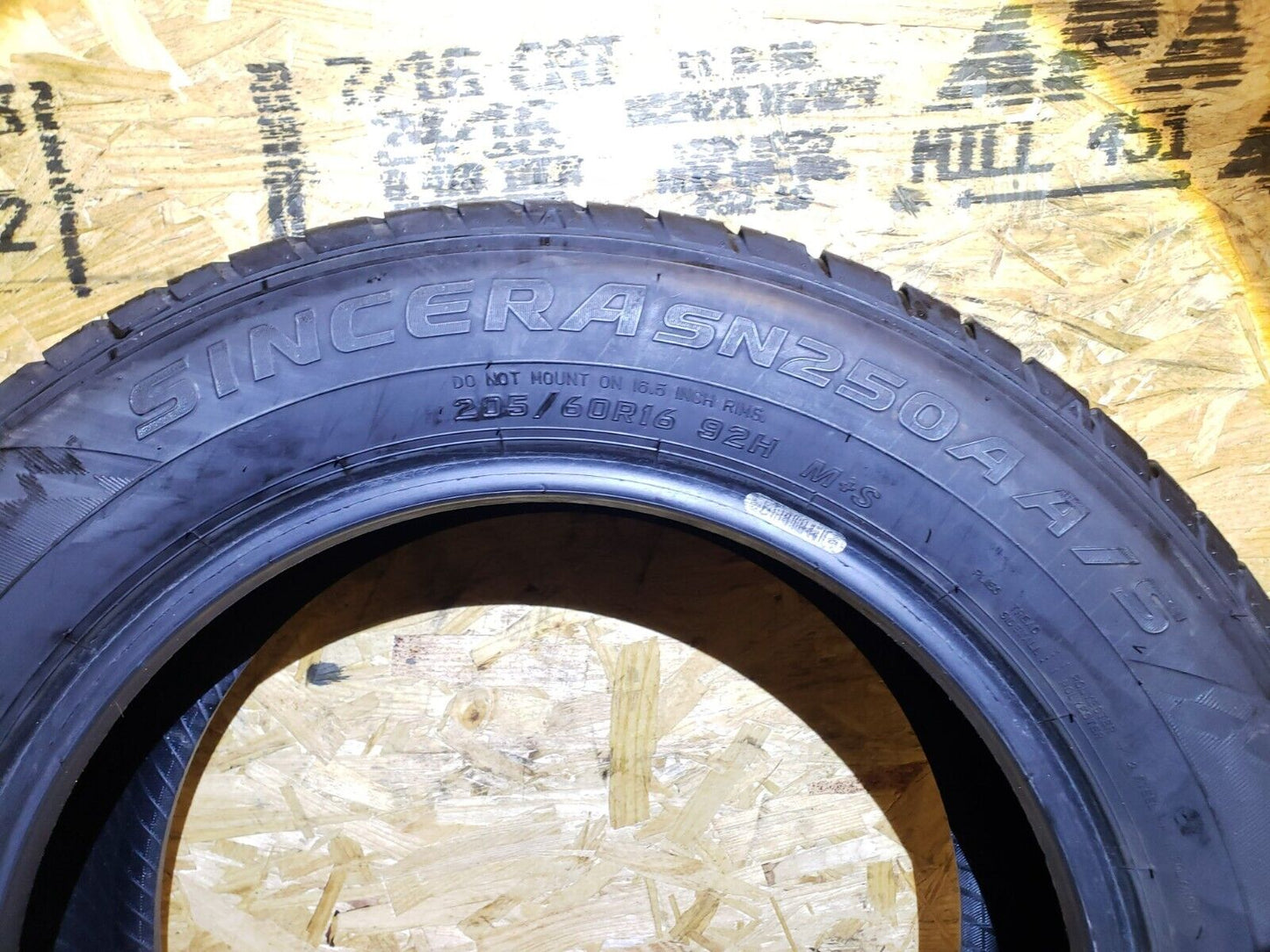 Falken Sinsera Sn250a A/s 205/60r16 Tread 6.5/32" Used Tire