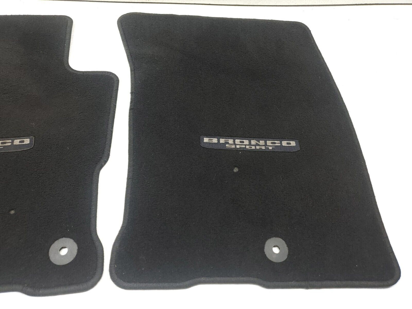 2021 2022 Ford Bronco Sport Floor Mat Carpet Front Left & Right 2pcs OEM 13k