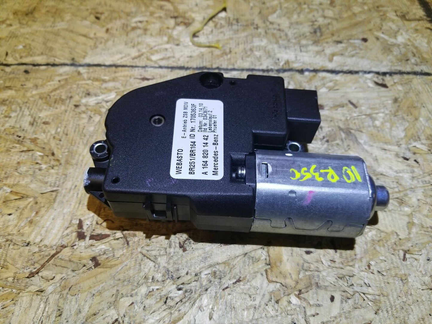 07 08 09 10 Mercedes-benz R350 Sunroof Sun Roof Motor OEM