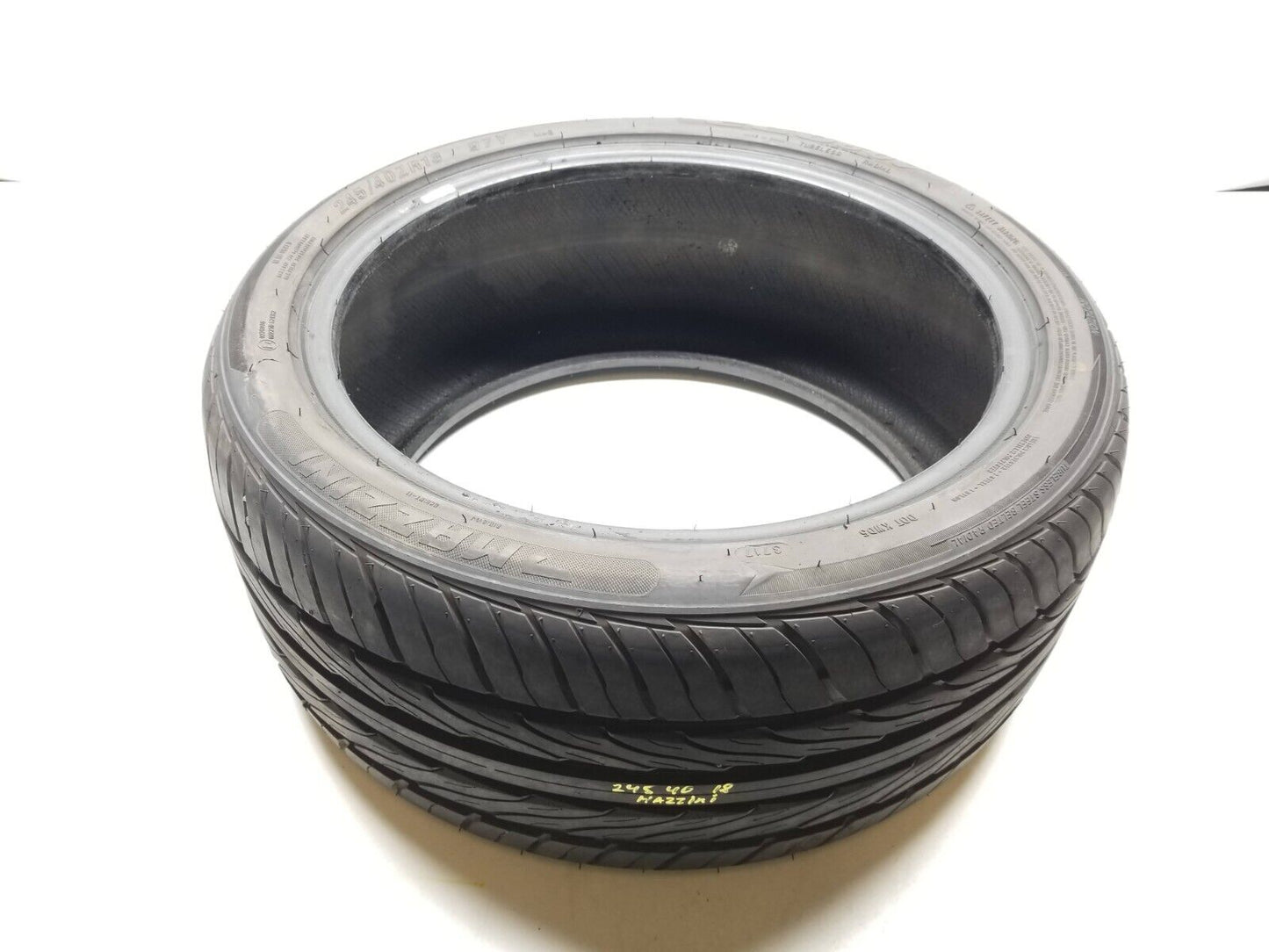 Used Mazzini Eco 607 245/40 Zr18 97y Tire 9/32"