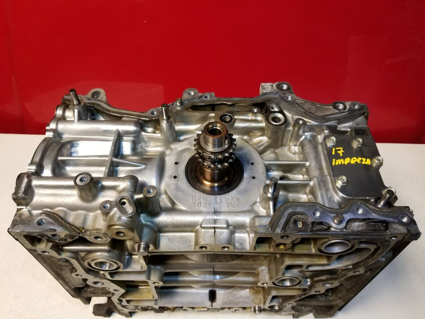 17 18 19 Subaru Impreza 2.0l Engine Short Cylinder Block OEM 64k Miles